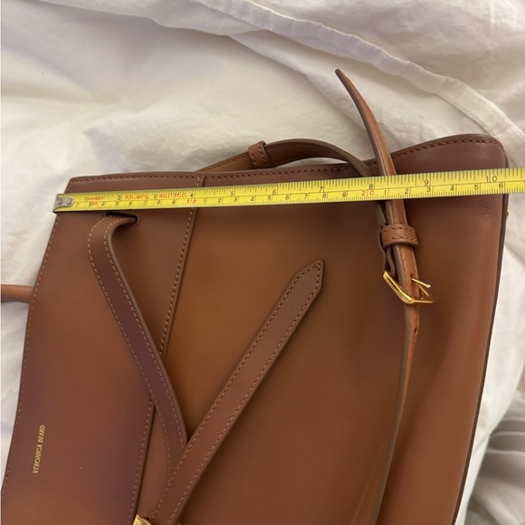 Veronica Beard Tan Leather Satchel - Picture 8 of 9